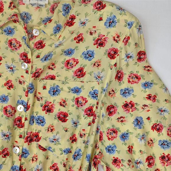 90's Floral Maxi Day Dress - Picture 3 of 10